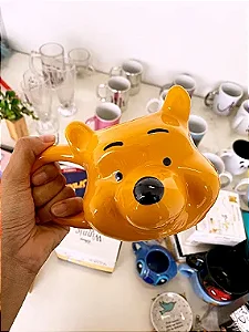 Caneca 3D 500ML - Pooh