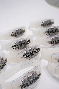 Pulseira de LED - Sensor de Música - Personalizada
