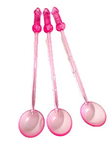 Mexedor de drinks divertido - Kit com 3 unidades