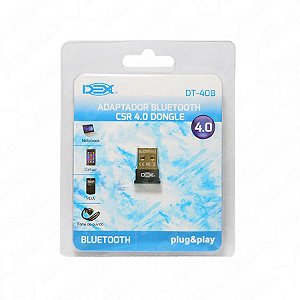 ADAPTADOR BLUETOOTH USB DT-40B 4.0 DEX BOX
