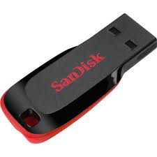PEN DRIVE 16 GB CRUZER BLADE SDCZ50-016G USB 2.0 SANDISK BOX