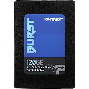 SSD 120GB SATA III PBU120GS25SSDR BURST PATRIOT BOX