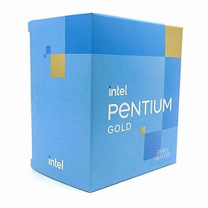 * PROCESSADOR PENTIUM GOLD 1200 G6405 4.1 GHZ 4 MB CACHE COMET LAKE INTEL BOX