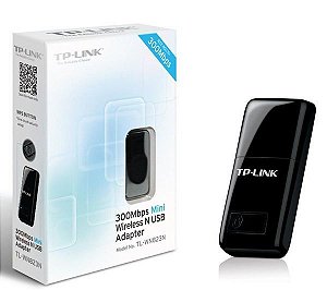 ADAPTADOR USB TP-LINK 300 MBPS TL-WN823N PRETO TP LINK BOX