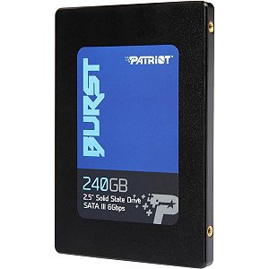 SSD 240GB SATA III PBU240GS25SSDR BURST PATRIOT BOX