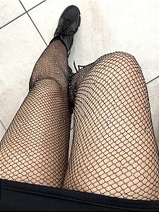 Meia Calça arrastão Pedraria