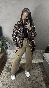 Parka Corta vento onça love