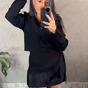Blusa/Cropped social