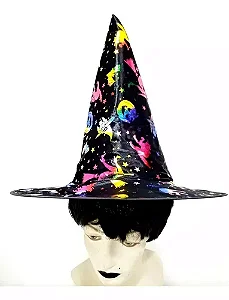 Acessório Chapéu Bruxa Preto / Sortido Infantil Halloween