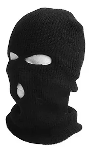 Acessório Touca Ninja Balaclava Preta