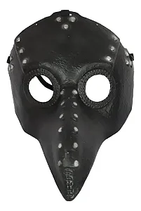 Máscara Festa Halloween Medico Medieval Peste Negra Preto