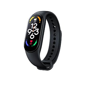 Relógio Xiaomi Mi Band 7 SmartWatch para Android iOS - Preto