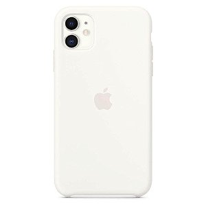 Capa Case Aveludada para iPhone 11 - Branca