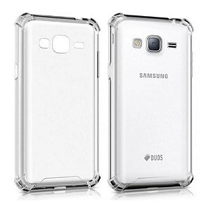 Capa Silicone Anti Impacto para Samsung J700 - Incolor