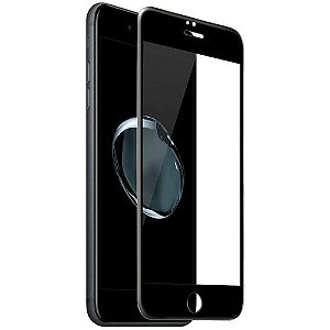 Película De Vidro 3D 5D Apple Iphone 7 8 Plus 5'5 - Preta