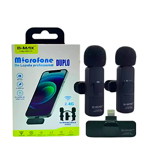Microfone de Lapela 2.4G - BMAX BM-220