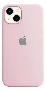 Capa de Silicone Aveludada para iPhone 13 Pro - Bege