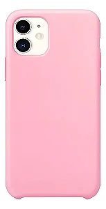 Capa de Silicone Aveludada para iPhone 11 - Rosa