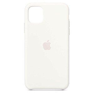Capa Case Apple Silicone para iPhone 11 - Branca
