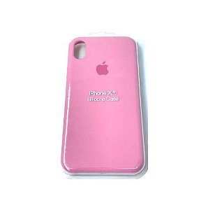 Capa Case Apple Silicone para iPhone XR 6.1 - Rosa