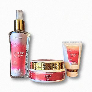 Kit Corporal Jasmim e Pimenta Rosa (3 Produtos)