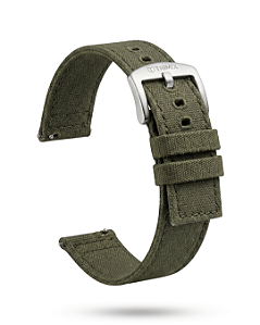 Pulseira Trimix Canva Verde Militar