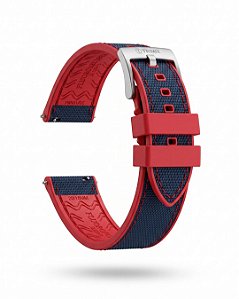 Pulseira Trimix Scuba Azul + Vermelho