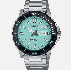 RELÓGIO CASIO AZUL MTD-125D-2A2VDF