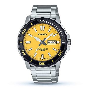 Relógio Casio Amarelo MTD-125D-9AVDF-SC