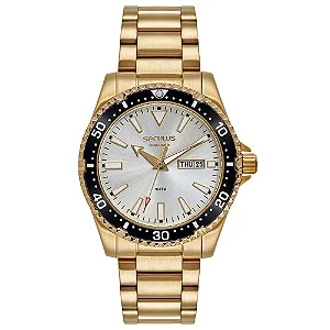 Relógio Seculus Diver Dourado ref. 44237GPSVDA3