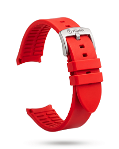 Pulseira Trimix Curva Vermelho