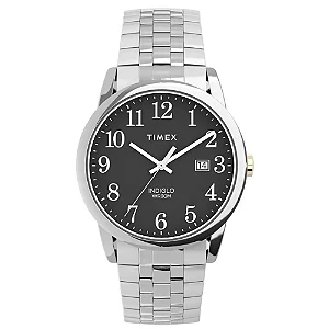 Relógio Timex Easy Reader Indiglo Prata ref.TW2V40200