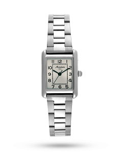 Relógio Mondaine Quadrado Vintage Troca Pulseira Prata ref. 32821L0MKNE2