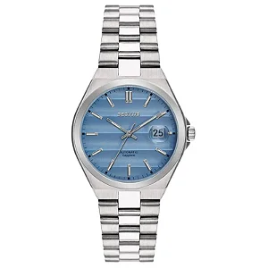 Relógio Seculus Azul e Prata ref. 77313G0SVNA2