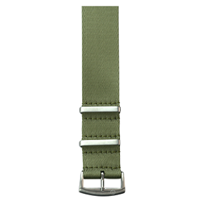 Pulseira Trimix Nato Seatbelt Verde