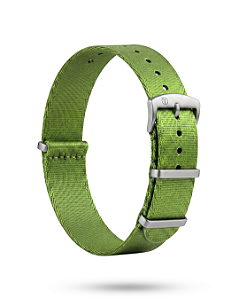 Pulseira Trimix Nato Seatbelt Verde