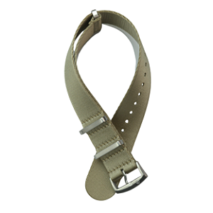 Pulseira Trimix Nato Seatbelt Khaki