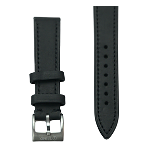 Pulseira Trimix em Couro Preto