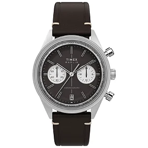 Relógio Timex Marlin Jet Quartz Cronograph TW2Y24700 Marrom