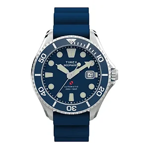 Relógio Masculino Timex DeepWater Automático Azul TW2Y39900