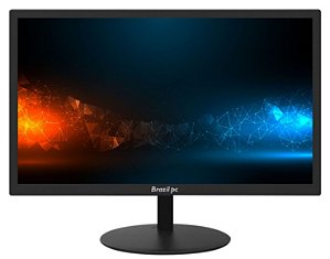 MONITOR LED 23 BRAZILPC 23W-75KFHD 75HZ COM HDMI PRETO WIDESCREEN