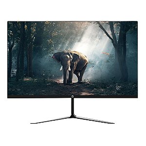 MONITOR LED 23.8 BRAZILPC M24WKN-P FHD 75Hz CURVO R2800 FRAMLESS PRETO