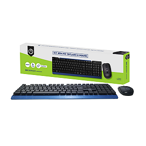 KIT SEM FIO TECLADO E MOUSE BRAZILPC BPC-5271/17