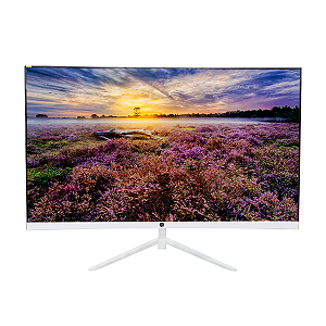MONITOR LED 24 BRAZILPC FRAMELESS BPC24BR15-75FHD CURVO R1500 75Hz BRANCO WIDESCREEN