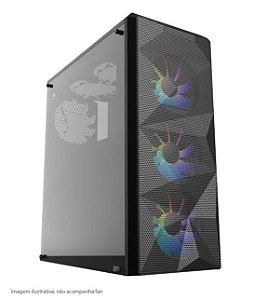 GABINETE GAMER BPC-C3-8 BLACK