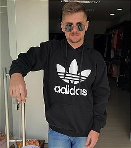 blusa de frio adidas preta