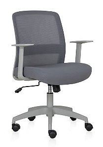 CADEIRA OFFICE INBOX RELAX ESTRUTURA CINZA