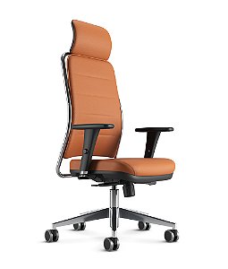 Cadeira Soft (Base Cromada e Braço 3D)