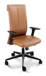 Cadeira Leef (Base Nylon e Braço 3D)