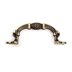 Puxador de Metal - Ref. 1201 - 6,5 cm x 2 cm